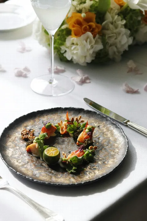 Un dressage soigné, entre saveurs et présentation