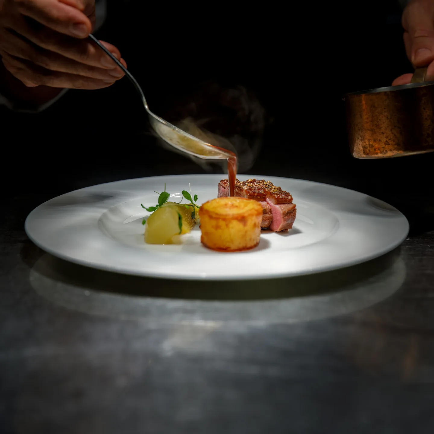 Dressage minute en cuisine